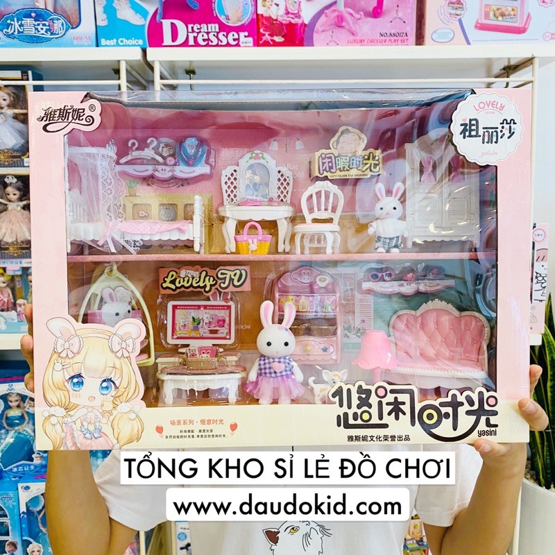 MÔ HÌNH NGÔI NHÀ THỎ