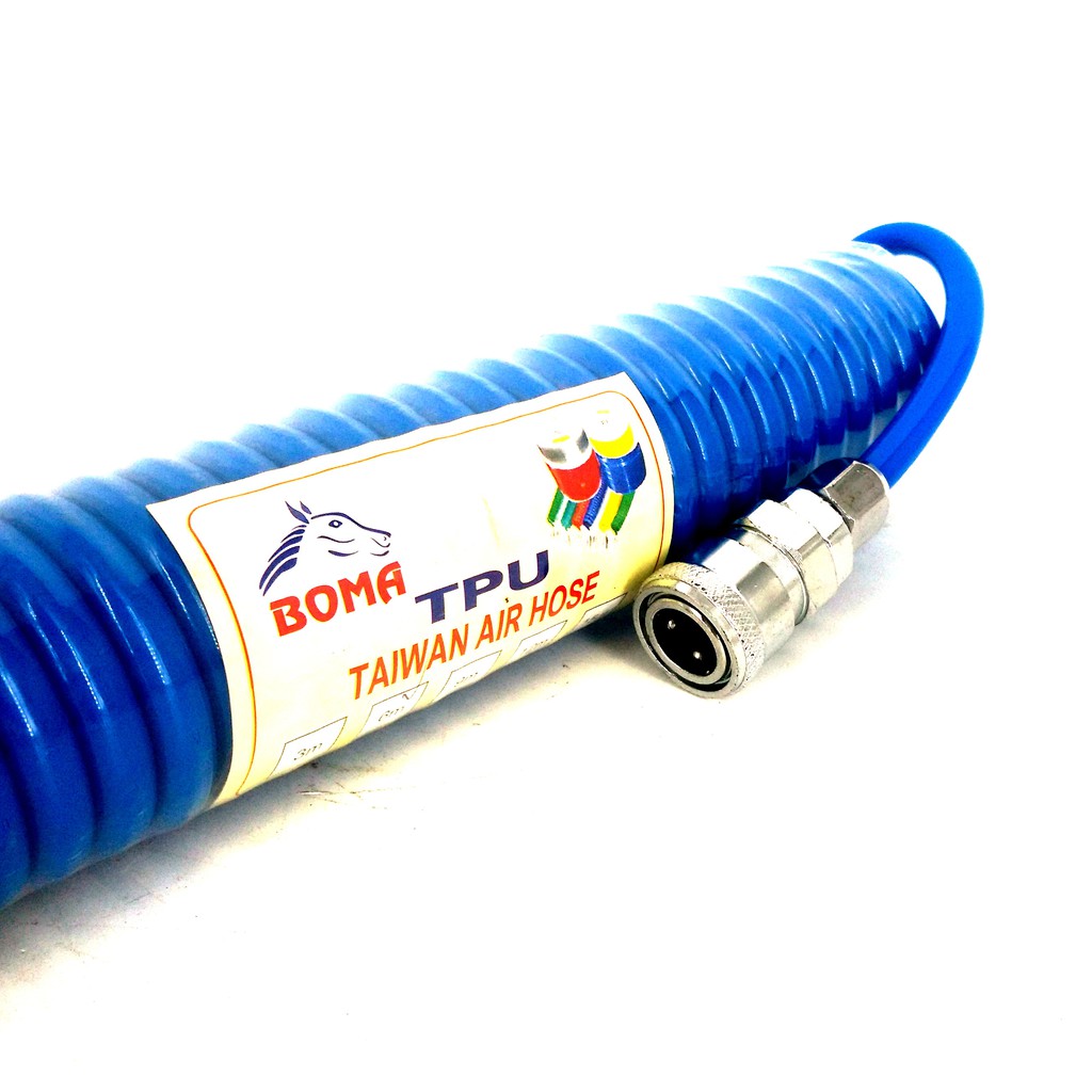 DÂY HƠI KHÍ NÉN PU XANH ỐNG PHI 8MM CAO CẤP