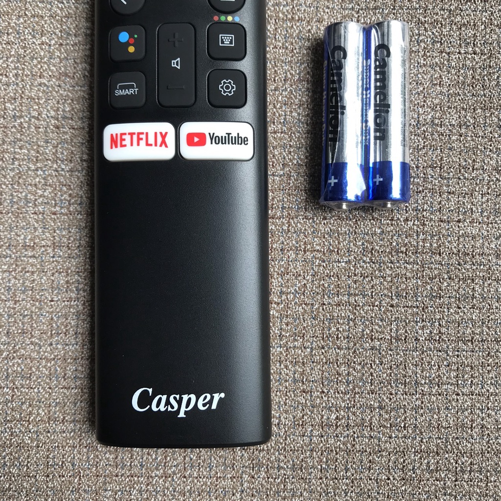 Remote điều khiển tivi Casper bằng giọng nói - Điều khiển TiVi Casper smart