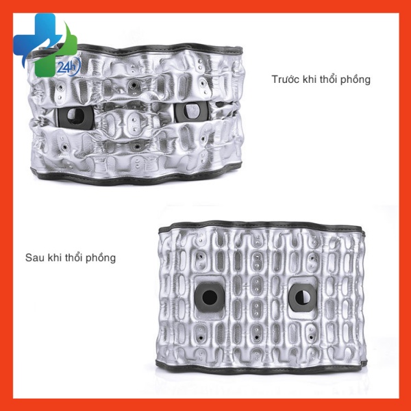 Đai Lưng Cột Sống Thoát Vị Đĩa Đệm Hailicare, Đai Hơi Kéo Dãn Cột Sống Chính Hãng