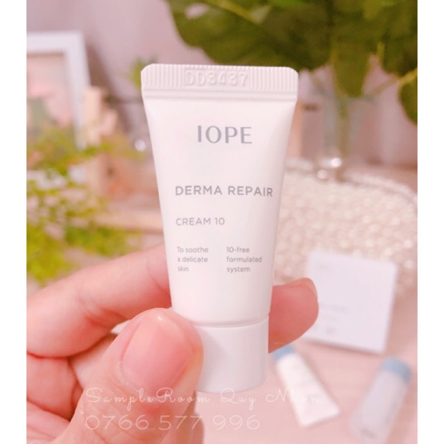 (Mini 5ml) Kem dưỡng Iope Derma Repair Cream 10