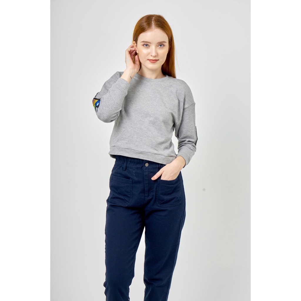 Áo thun tay dài croptop xuất khẩu