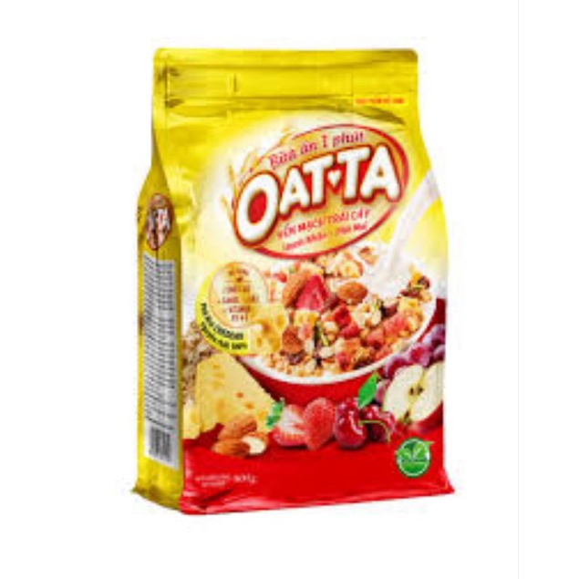 NGŨ CỐC - OATTA YẾN MẠCH TRÁI CÂY - HẠNH NHÂN PHÔ MAI