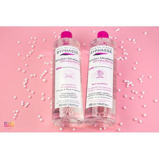 Nước tẩy trang BYPHASSE solution micellaire face 500ml