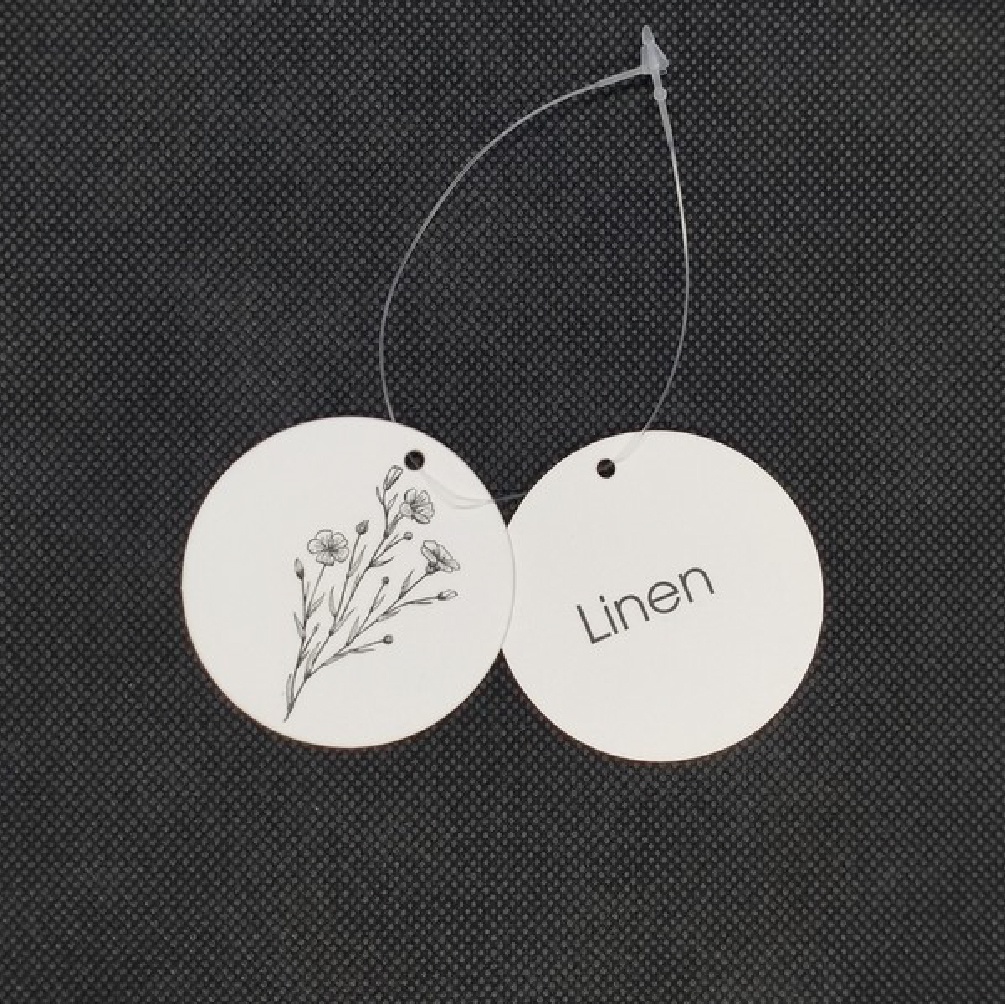 Tag Quần Áo, Mác Treo Quần Áo, Thẻ Treo Thời Trang Hình Tròn Có Đục Lỗ , Chất Liệu C300, Thiết kế theo yêu cầu