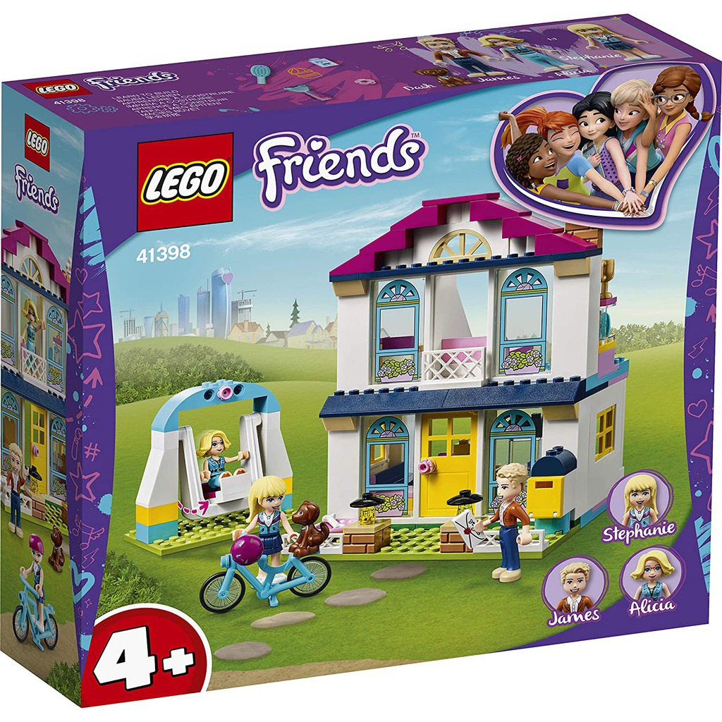 LEGO FRIENDS Ngôi Nhà Lộng Lẫy Của Stephanie 41398 (170 chi tiết)