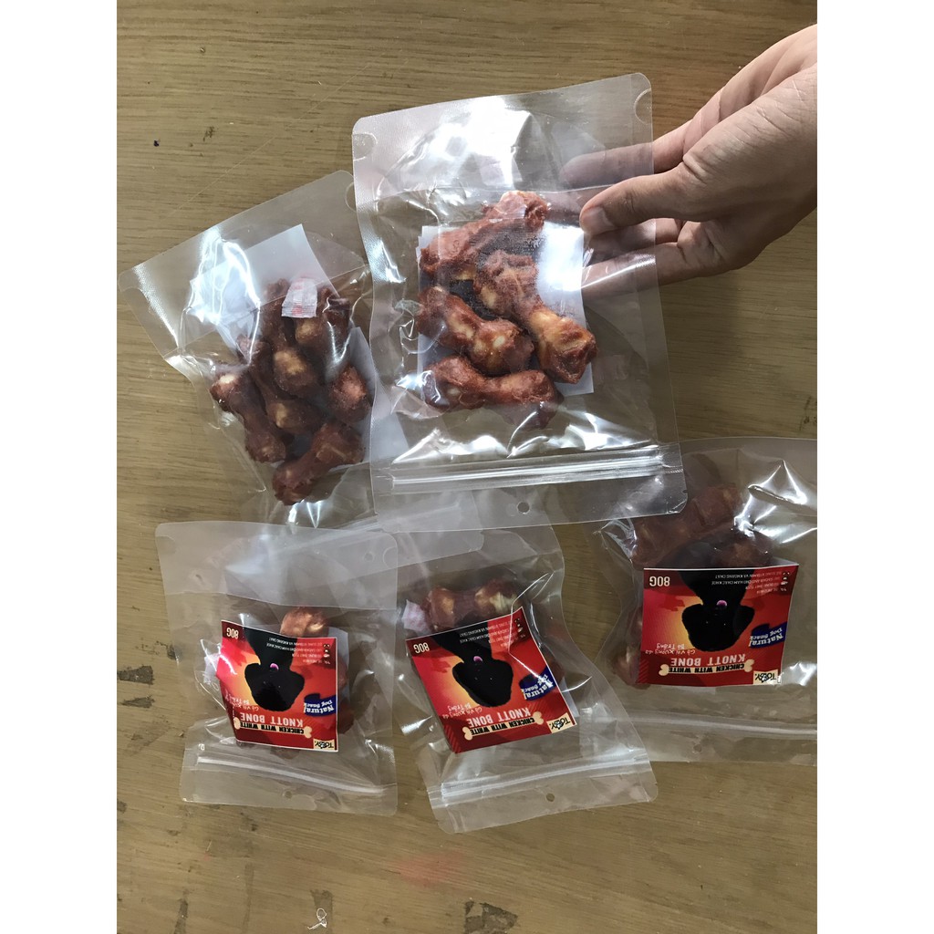 SNACK - Xương Da Bò, Gà, Que dẻo cho chó mèo - Thức ăn cho chó Toby