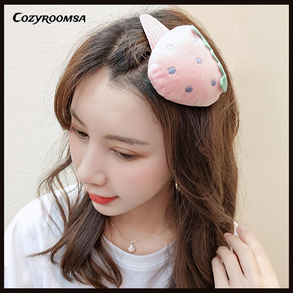 Kẹp Tóc Hình Trái Cây Nhiều Màu Dễ Thương Cho Nữ