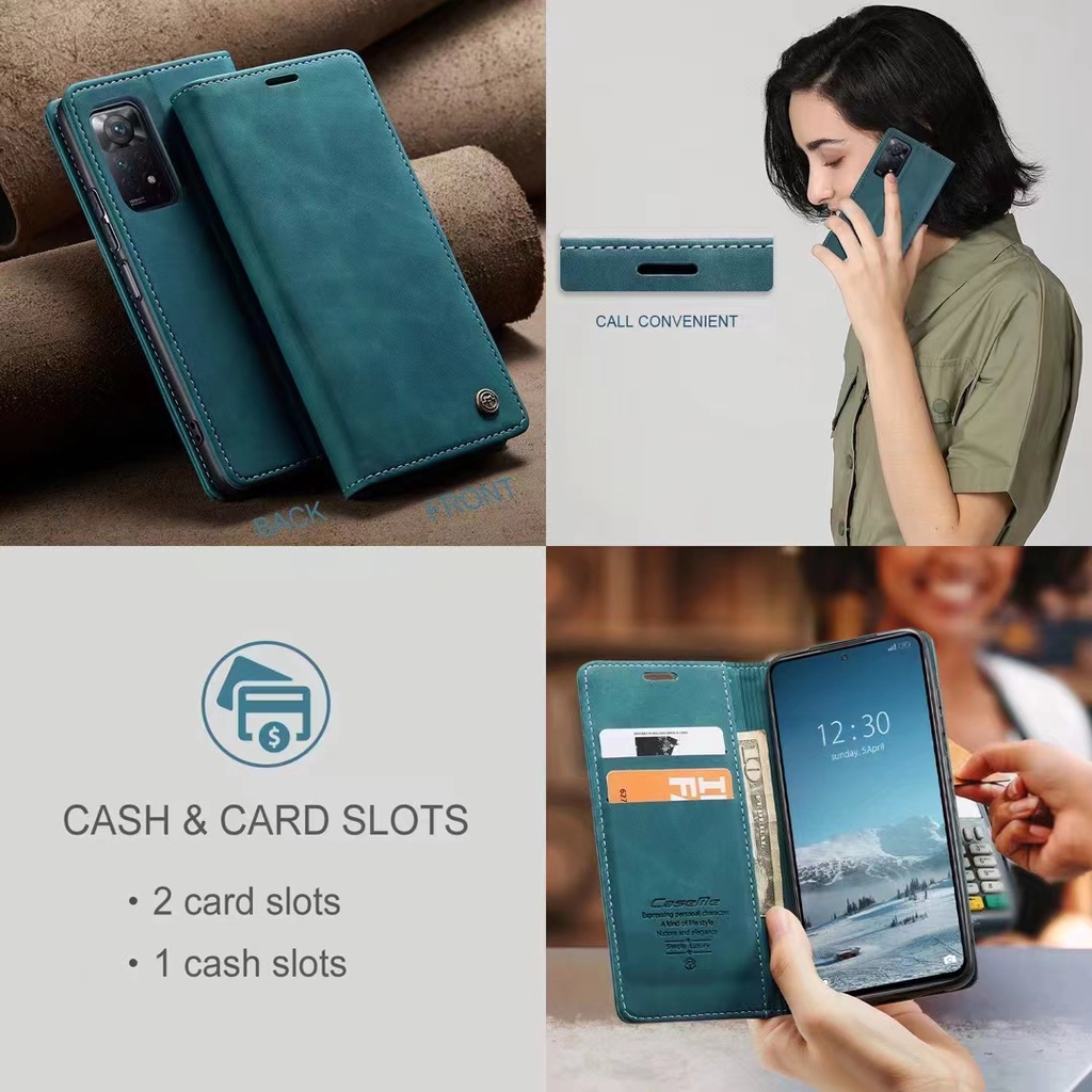 Mới Bao Da Điện Thoại Dạng Ví Nắp Lật Có 5 Màu Cho iphone 15 pro max 15 pro 15 14 pro max 14 pro 14 13 pro max 13 Giá Đỡ
