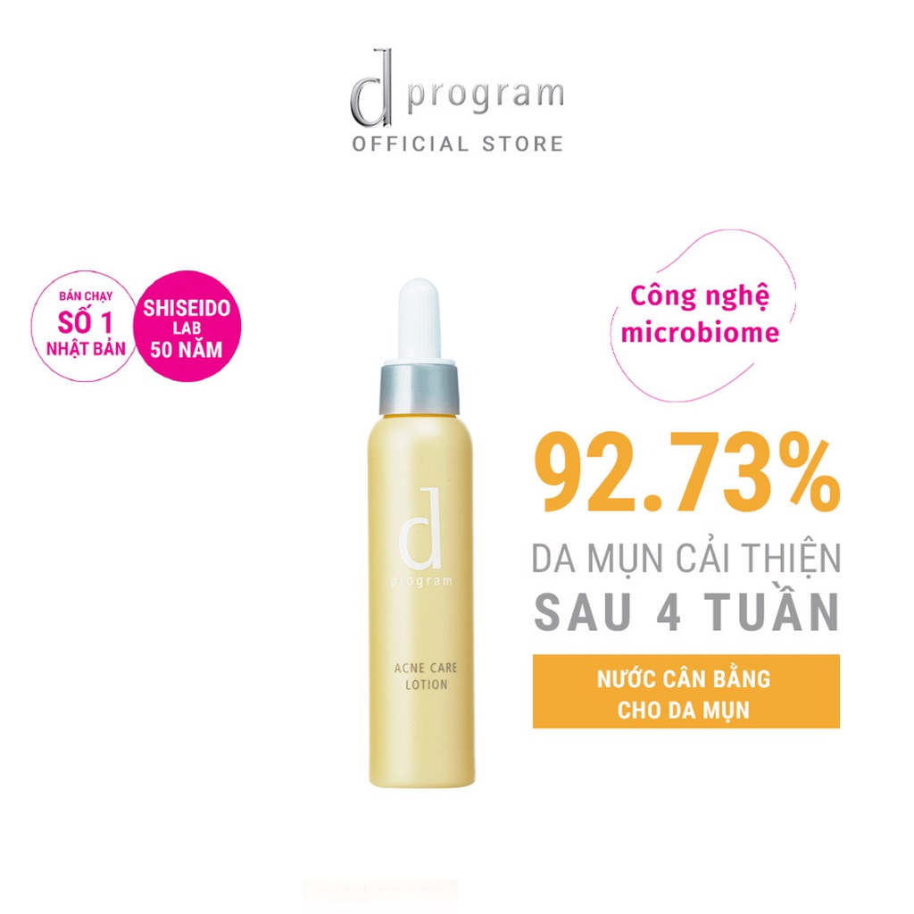 Bộ sản phẩm dùng thử cho da mụn nhạy cảm Dprogram Acne Care Set