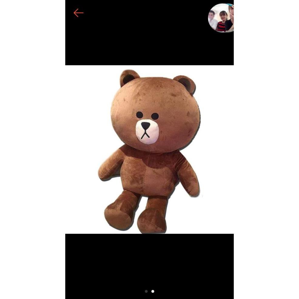 [FreeShip – Xả kho]  Gấu Teddy Brown khổ vải 1m nhỏ dễ thương - Guco