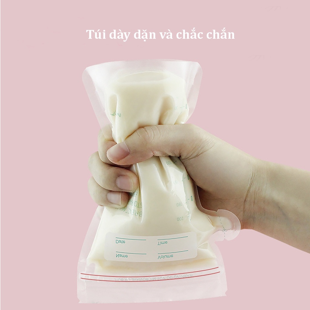 Túi trữ sữa Misuta chính hãng an toàn tiện lợi với dung tích 150ml 200ml hộp 30 túi, bảo quản sữa mẹ cho bé