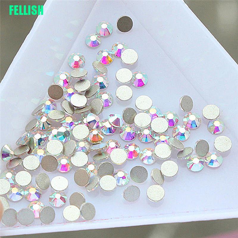 (Hàng Mới Về) Bộ 1440 Hạt Kim Cương Giả 3d Trang Trí Móng Diy