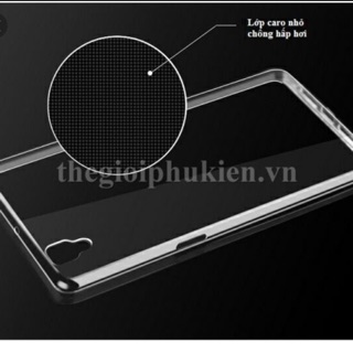 Ốp lưng dẻo cho oppo R7s silicon trong suốt