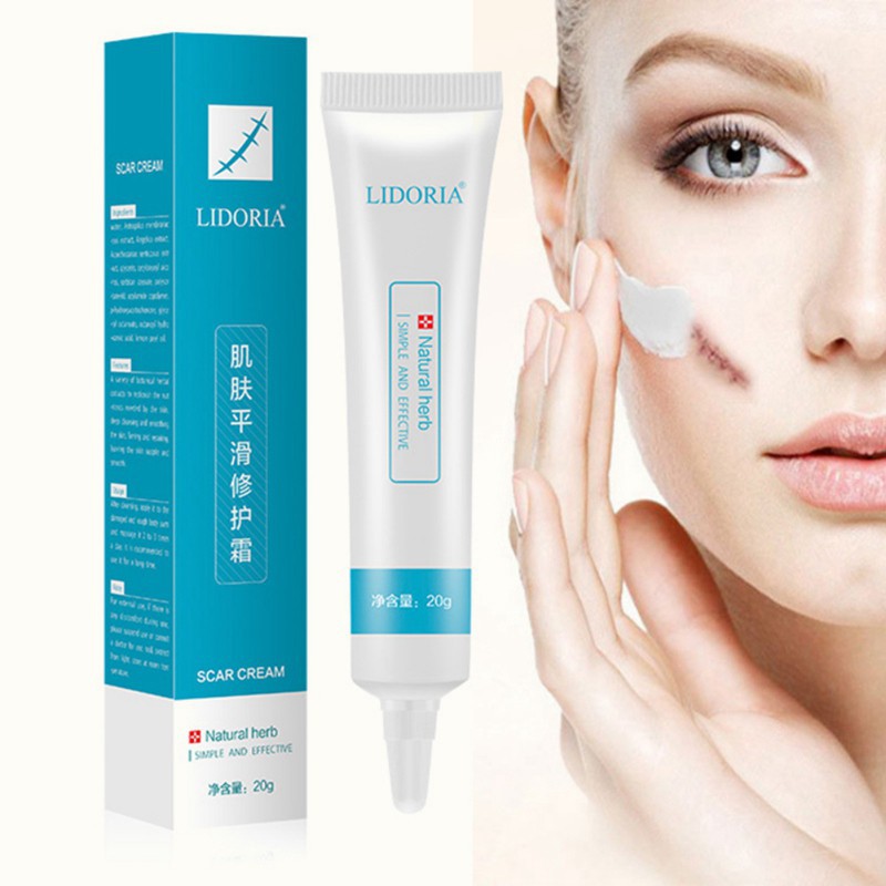 [Hàng mới về] Kem chăm sóc da mặt LIDUOLIYA 20g hydrat hóa loại bỏ sẹo mụn cho da mịn màng | BigBuy360 - bigbuy360.vn
