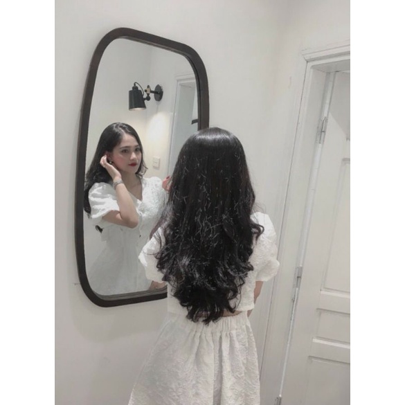 Đầm váy nữ vải gấm hở lưng xinh xắn