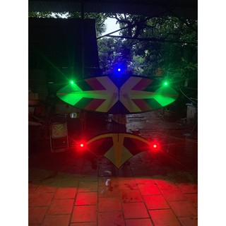 Đèn cảm biến thả diều siêu sáng, đèn thả diều, đèn máy bay. Bảo hành 1 tháng