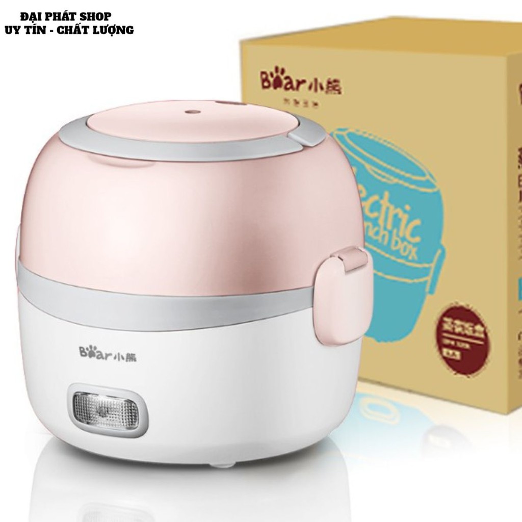 Hộp cơm cắm điện Bear DFH-B13E5, nấu chín, hâm nóng, giữ nhiệt cho thức ăn | BigBuy360 - bigbuy360.vn