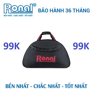 Túi xách thể thao du lịch Ronal TX18 - Đen logo đỏ