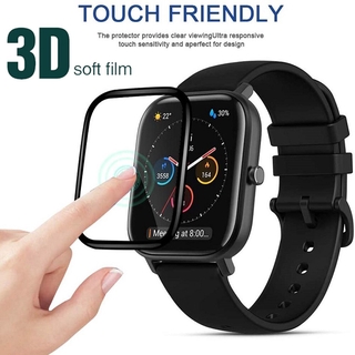 Kính cường lực viền cong 3D bảo vệ màn hình đồng hồ thông minh Huami Amazfit gts / GTS2