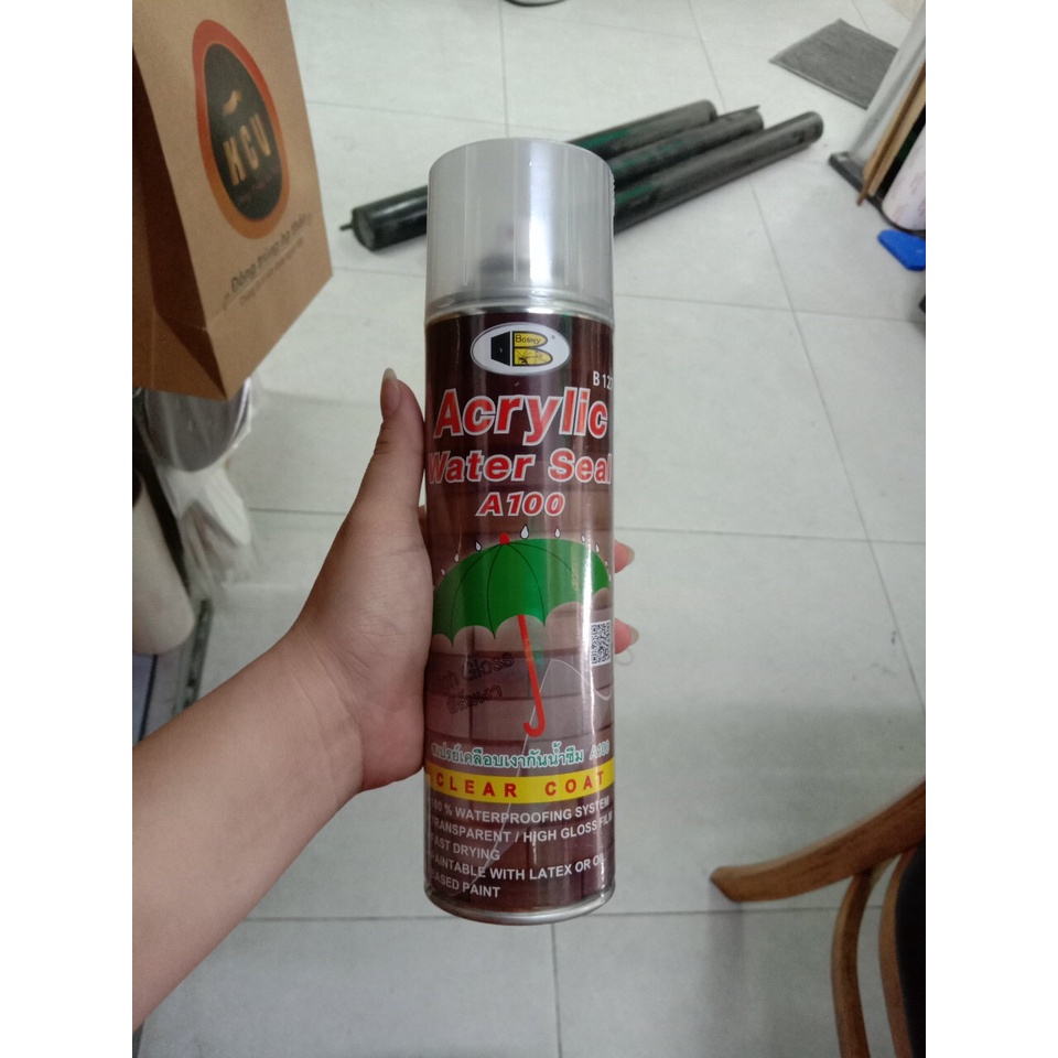 Chai xịt chống thấm - chống ẩm chính hãng thái lan BOsny tiện dụng 500cc