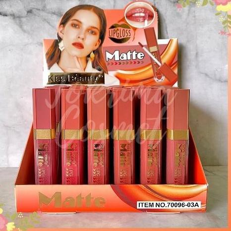 (Hàng Mới Về) Son Kem Lì Kiss Beauty Trang Điểm Lâu Trôi | BigBuy360 - bigbuy360.vn