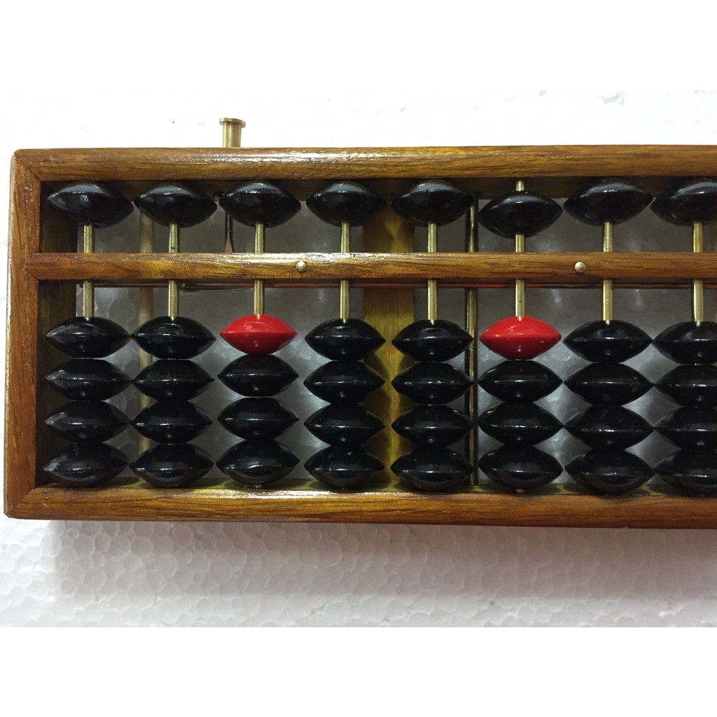 Bàn tính Soroban 17 cột - Gỗ cao cấp