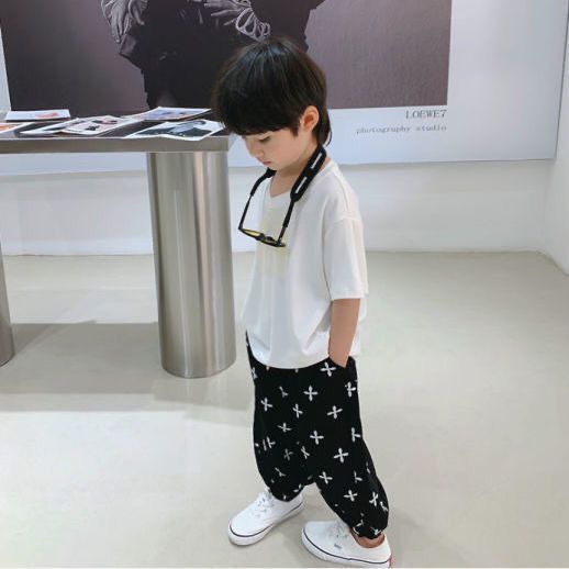 Quần Legging Chống Muỗi Dáng Rộng Thời Trang Mùa Hè Cho Bé Trai Và Gái