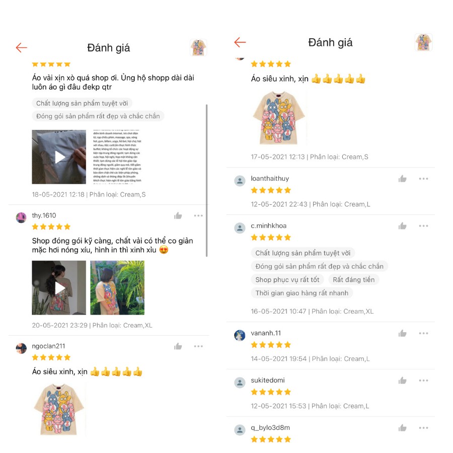 Áo Thun Unisex Bad Rabbit Cheerleader Cream - Local Brand Chính Hãng | BigBuy360 - bigbuy360.vn