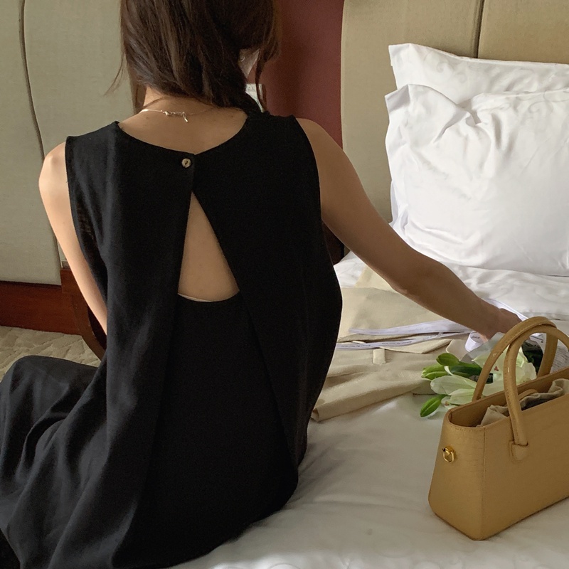 Đầm Dài Không Tay Phong Cách Mới 52543