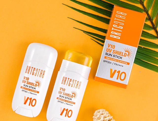 Kem Chống Nắng BRTC dạng bôi và dạng lăn V10 UV Shield Moisture SPF50+/PA++++ Hàn Quốc