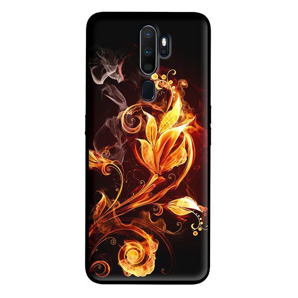 Ốp Lưng Oppo A5 2020, A9 2020 - Hoa Lửa