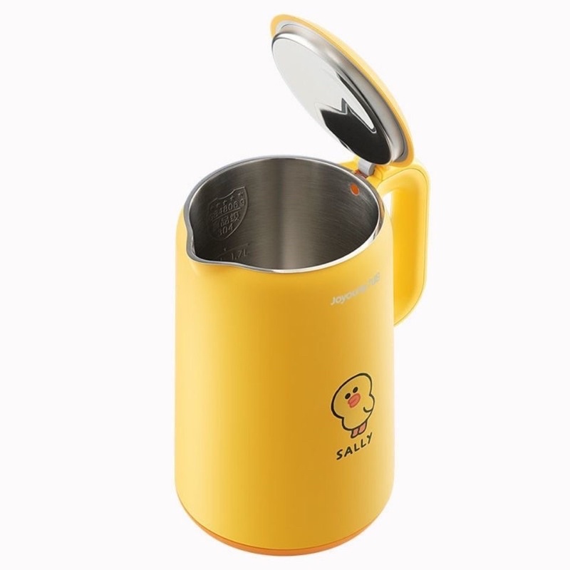 Joyoung / Ấm đun nước siêu tốc màu vàng hình vịt sally 1.7L