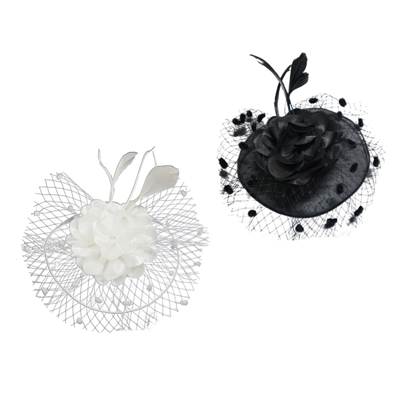 Cài Tóc Đính Lông Vũ Hóa Trang Halloween Dành Cho Nữ