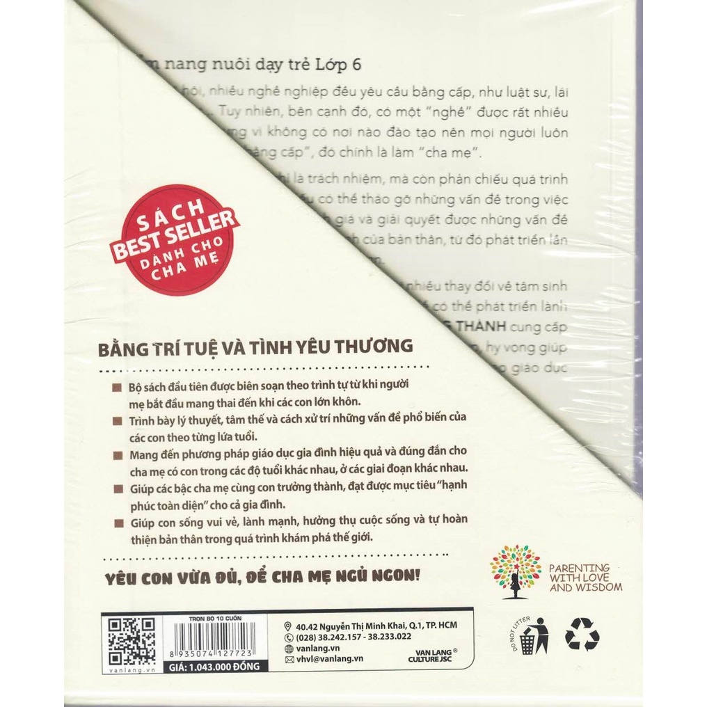 Sách - Yêu Con Như Thế Là Vừa Đủ (Trọn Bộ 10 Quyển)