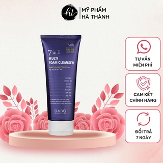Sữa rửa mặt cao cấp 7 tác dụng dabo multi foam cleanser 180ml cấp ẩm dưỡng trắng se khít lỗ chân lông - ht103