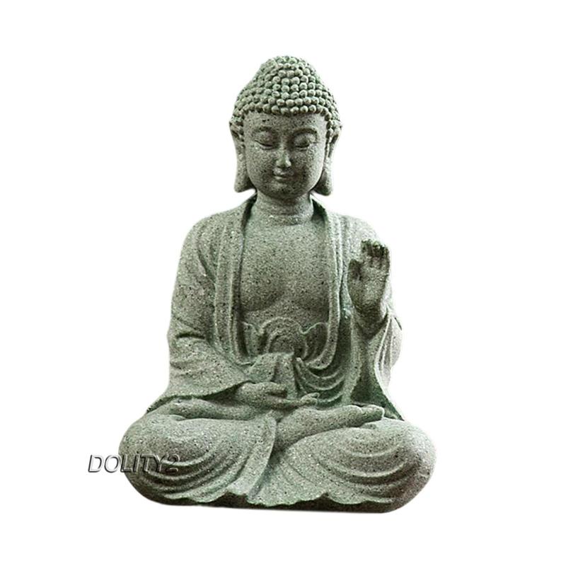 Bức Tượng Phật Ngồi Trang Trí Phòng Khách Yoga