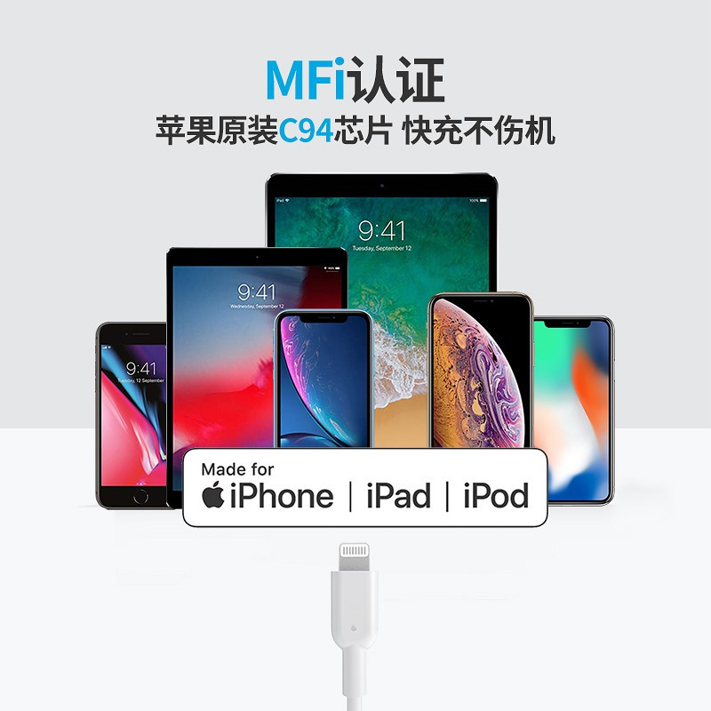 Dây Cáp Sạc Anker C Sang Lightning Mfi Cho Iphone