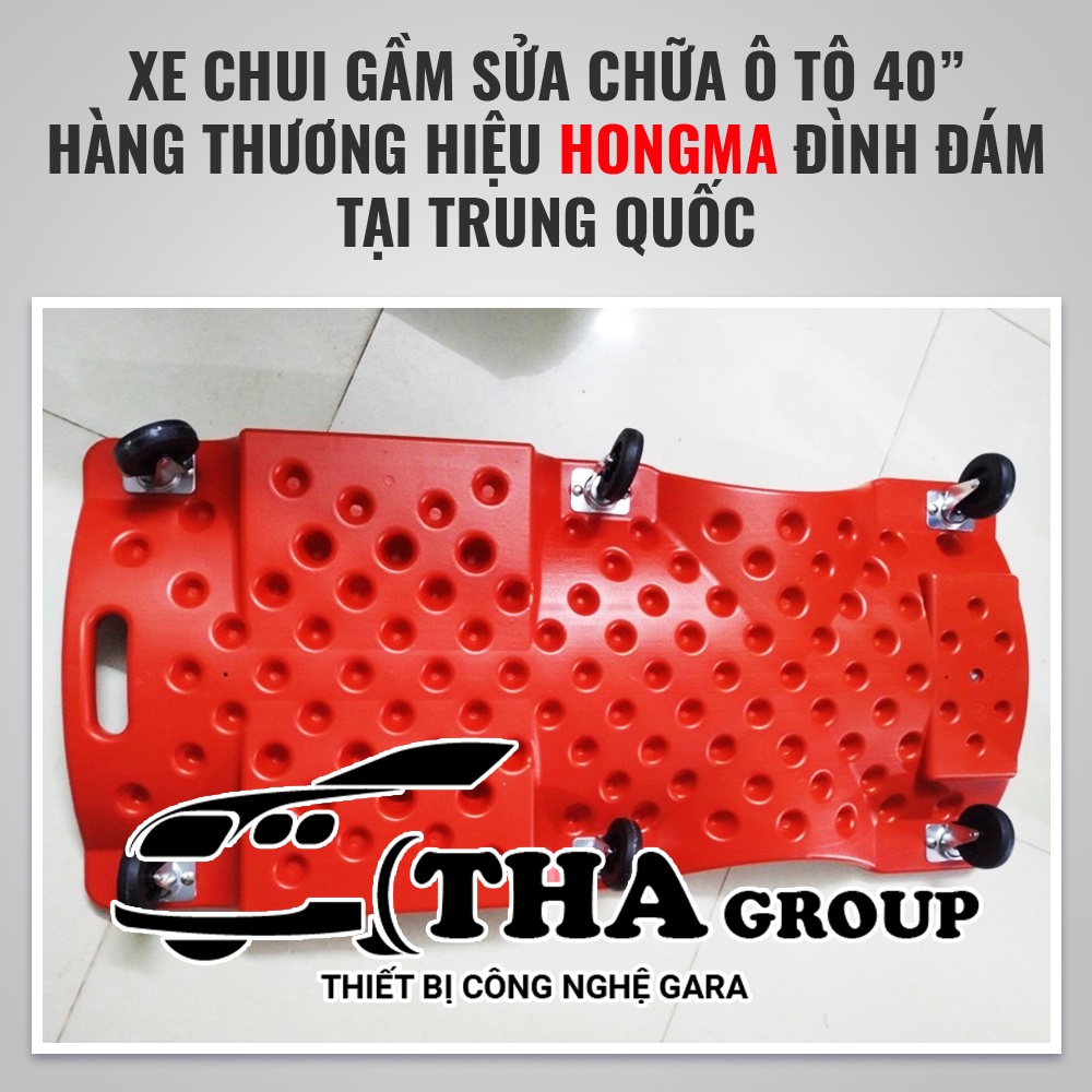 Xe Chui Gầm Sửa Chữa Ô TÔ 40inch - Hàng Thương Hiệu HONGMA Đình Đám Tại Trung Quốc