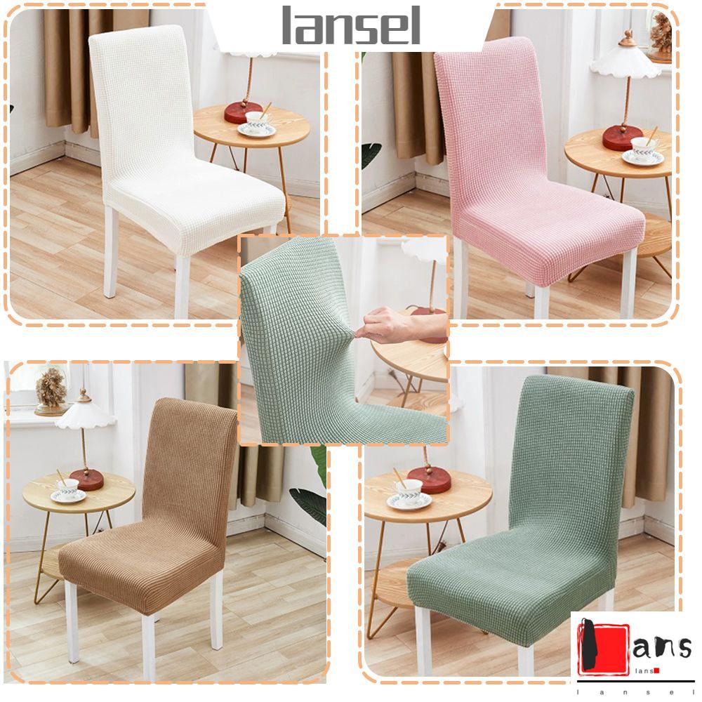 Vỏ Bọc Ghế Ngồi Bàn Ăn Co Giãn Chống Trơn Chống Trơn Có Thể Giặt Sạch Nhiều Màu Sắc