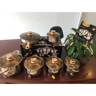 ( RẺ VÔ ĐỊCH ) BỘ NỒI INOX HOFFNER THƯƠNG HIỆU Đức