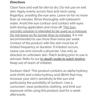 Tinh Chất The Ordinary Aha30% + Bha2% 30ml
