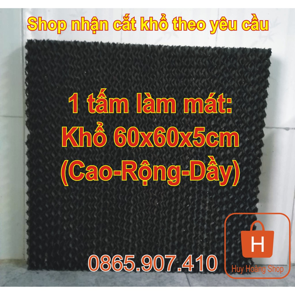 Tấm làm mát Cooling Pad Khổ 60x60x5cm - Chống rêu