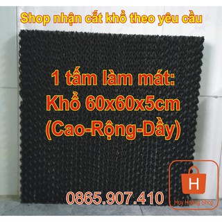 Tấm làm mát Cooling Pad Khổ 60x60x5cm - Chống rêu
