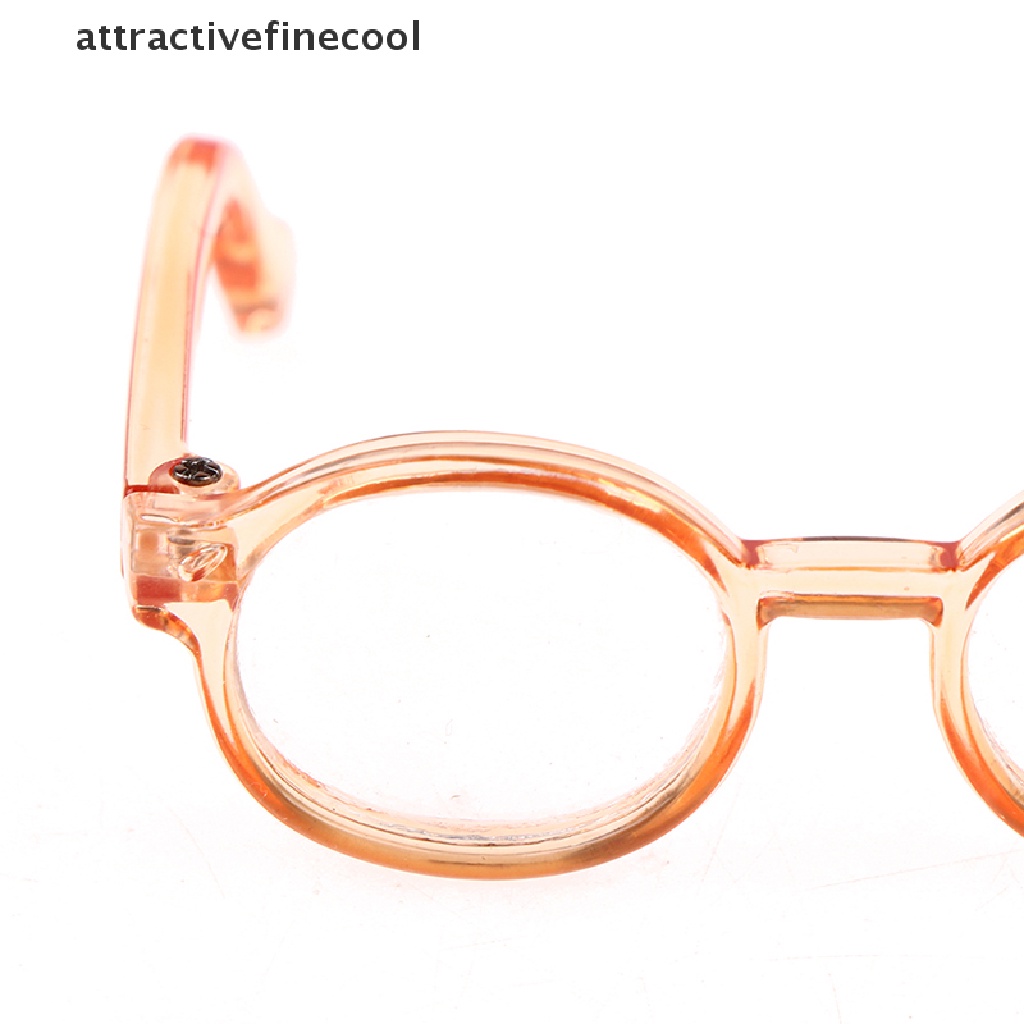 Mắt Kính Gọng Tròn 6.5 / 9.5cm Cho Búp Bê