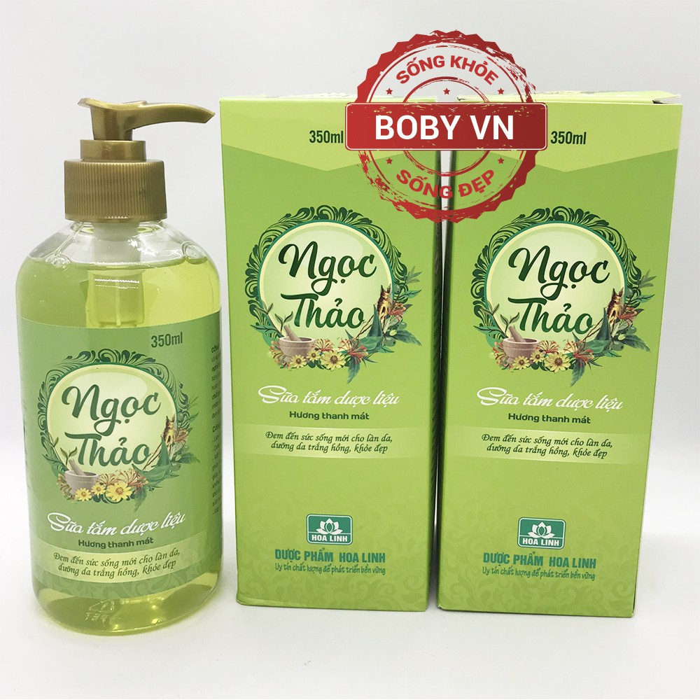 Sữa tắm dược liệu Ngọc Thảo 350ml - Dược Hoa Linh