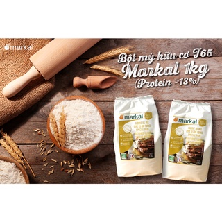 [DATE 2026] Bột mì đa dụng Markal T55 / Tinh bột bắp hữu cơ Biovegan