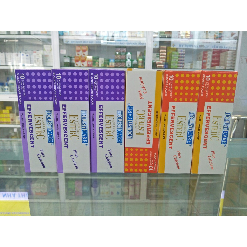 ESTER C viên sủi theo công nghệ mỹ