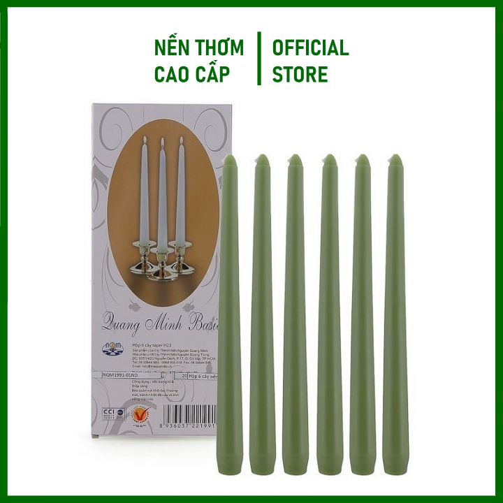 Hộp 6 Cây Nến Taper 25cm