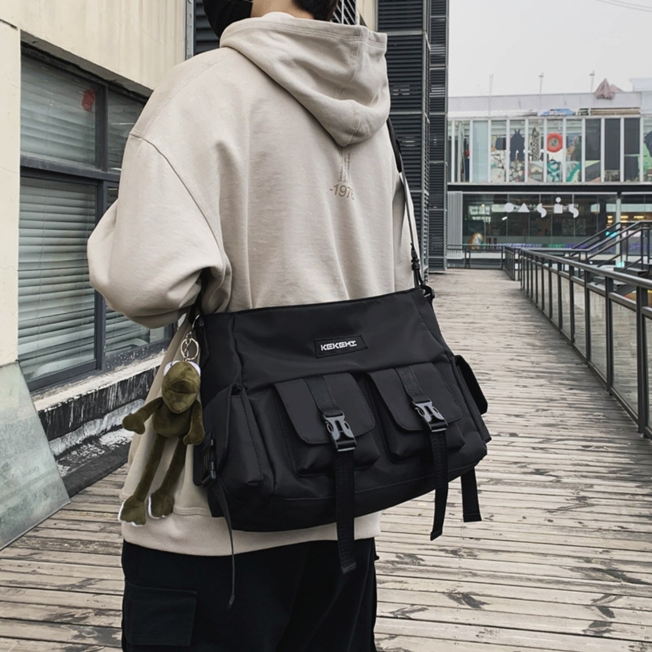 Túi đeo chéo unisex đi học, đi làm, đẹp giá rẻ - 2 HỘP BIG SIZE KEKEMI | BigBuy360 - bigbuy360.vn